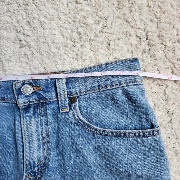 Vintage Levi's Low Rise Red Tab Denim Shorts Juniors Size 3 - Picture 12 of 16